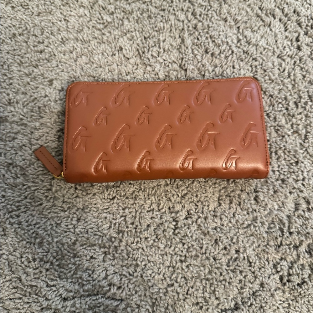 Embossed Brown Wallet